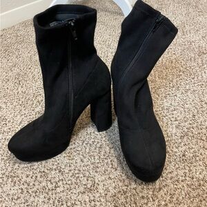 Black Madden Girl Women's Ankle Heel Boots